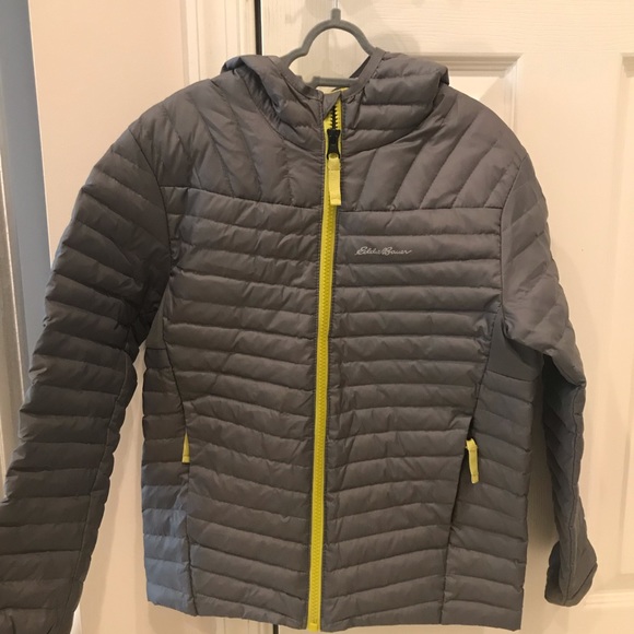 Eddie Bauer Boys MicroTherm Hooded Jacket